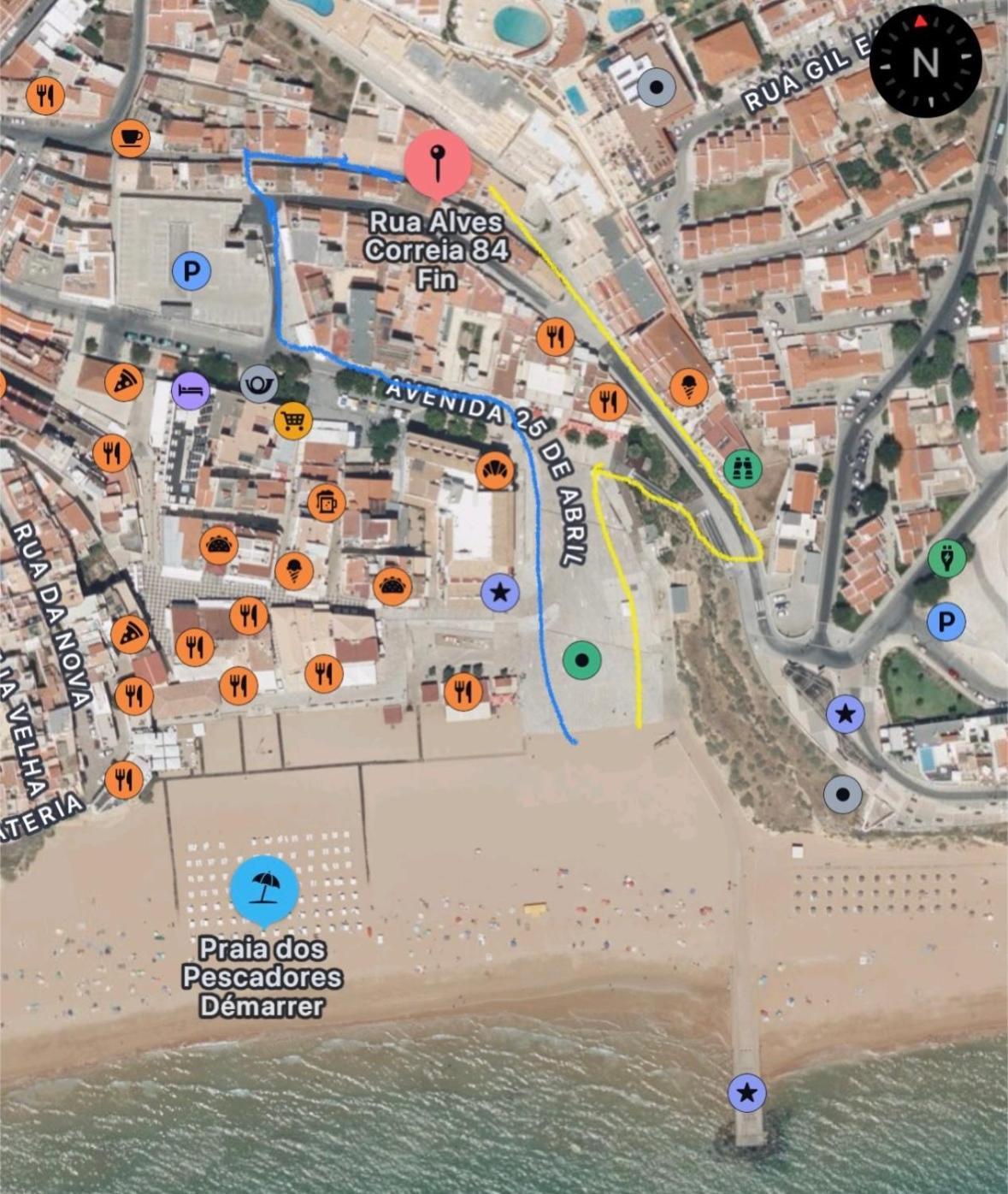 Almar Studio - Albufeira - Praia Dos Pescadores ภายนอก รูปภาพ